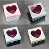 Christmas square apple box, hollowed-out gift box, jewelry packaging box, lipstick box, craft gift box, wedding candy box Item Picture